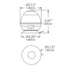 GYROPHARE 10 LED MAGNETIQUE SANS FIL + TELECOMMANDE