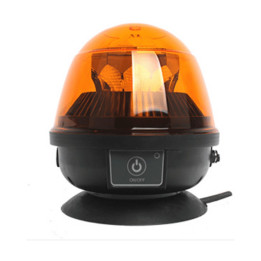 GYROPHARE 10 LED MAGNETIQUE SANS FIL + TELECOMMANDE