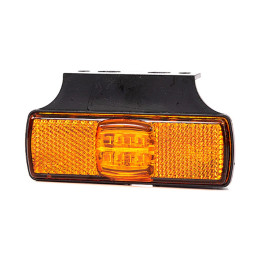 FEUX DE GABARIT LED 12/24V BLANC SUR EQUERRE + CONNECTIQUE QS150