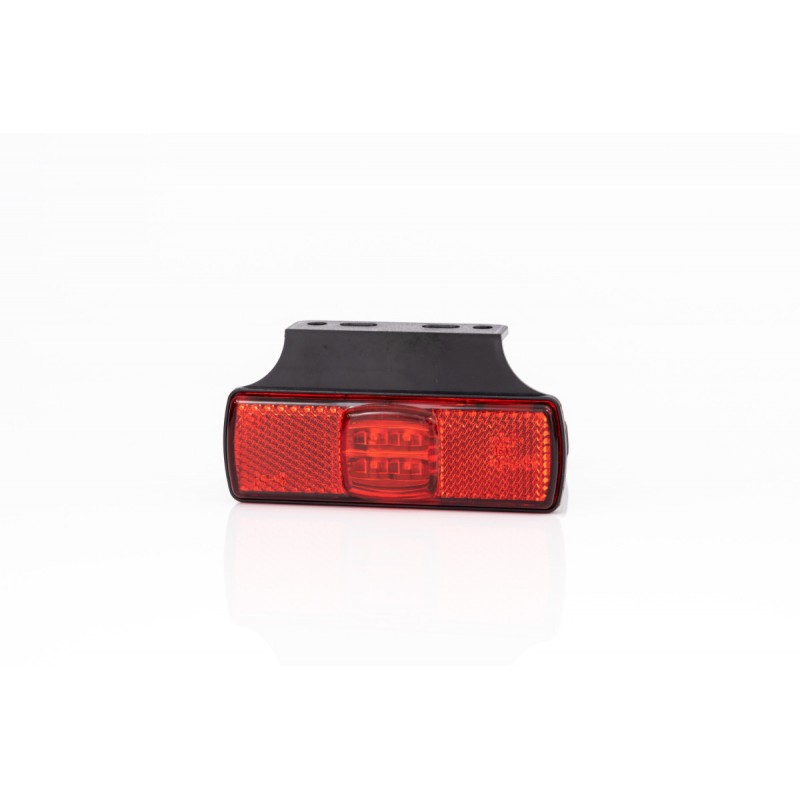 FEUX DE GABARIT LED 12/24V ROUGE SUR EQUERRE