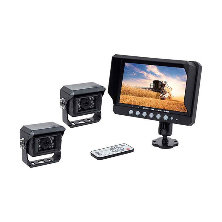 KIT VIDEO 7 POUCES + 2 CAMERAS