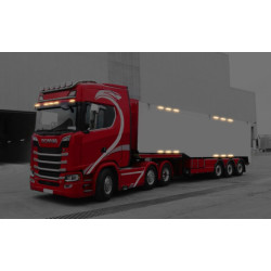 Feu de pénétration slim 3 LED - Compact, lumière orange intense et montage facile