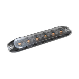 Feu de pénétration slim 6 LED - Orange