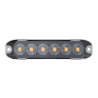 Feu de pénétration slim 6 LED - Orange