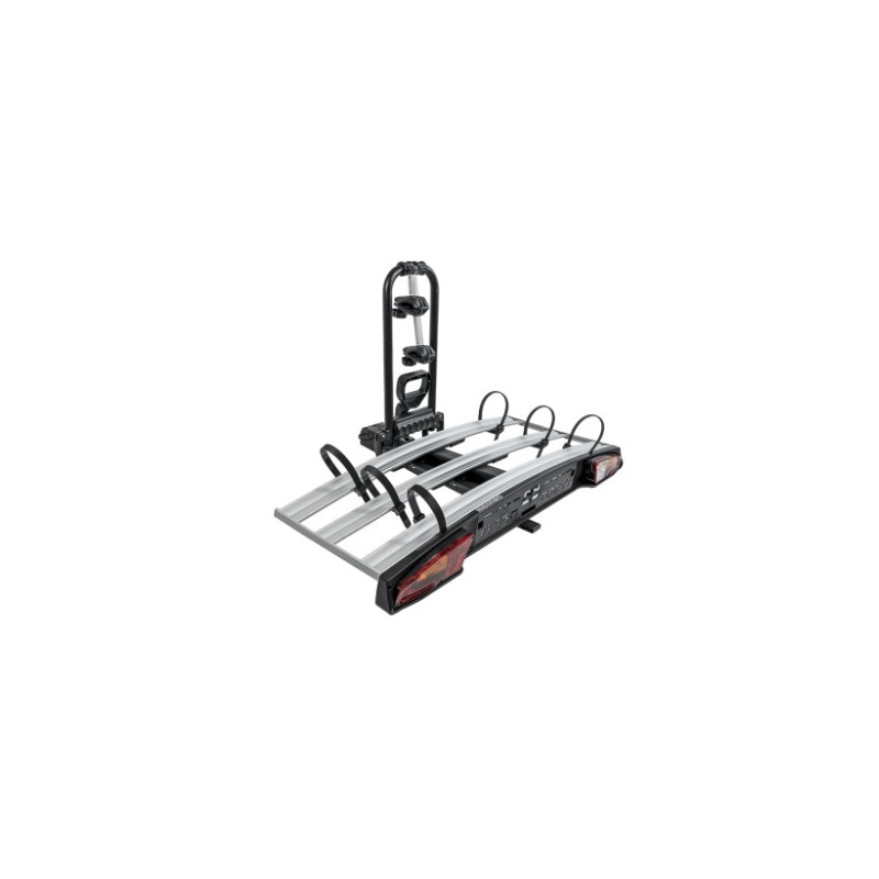 Porte-velos pour attelage - 3 velos - Basculant Porte-velos pour attelage - 3 velos - Basculant