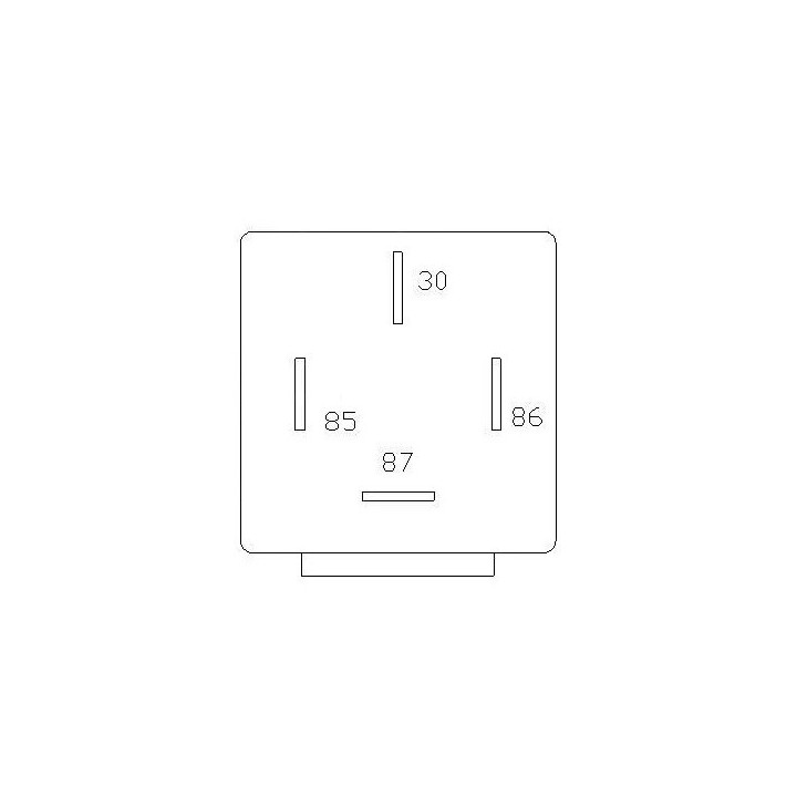 Mini relais 24 V