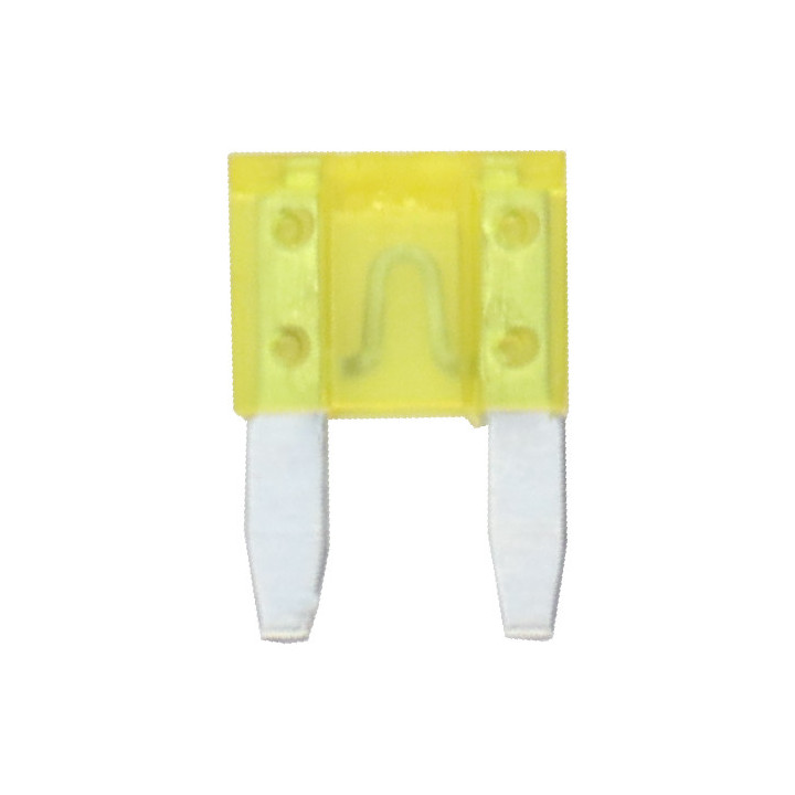 Fusible mini a broches - 20A (par 50)