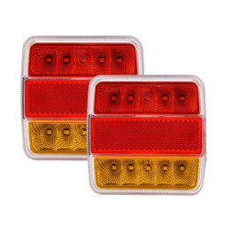 Equipement lanterne à LED alimentation 12 M à poser - entre feux 2,50 m (blister)