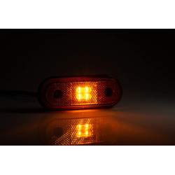 Feu de gabarit LED ORANGE 12/24V