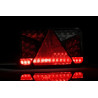 FEU ARRIERE GAUCHE LED 12-36V 7 FONCTIONS