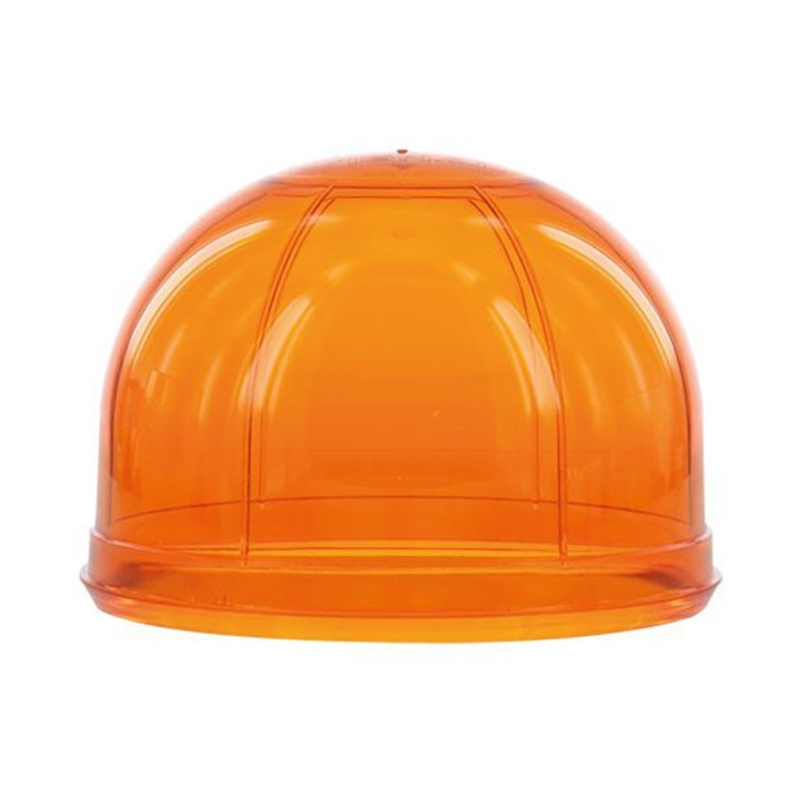 Cabochon orange pour gyrophare