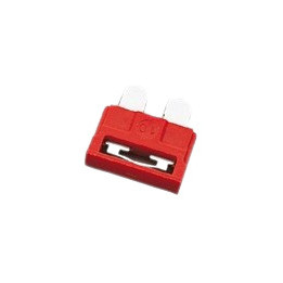 Fusible standard a broches - 10A (par 50) - Fusibles et porte-fusibles