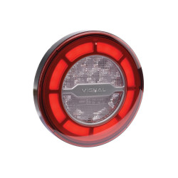 FEU ARRIERE LED 3 FONCTIONS -24V - LCR19 + CONNECTEURS ADDITIONNELS