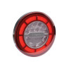 FEU ARRIERE LED 3 FONCTIONS -24V - LCR19 + CONNECTEURS ADDITIONNELS