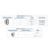 FEU ARRIERE LED 3 FONCTIONS -24V - LCR19 + CONNECTEURS ADDITIONNELS