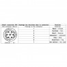 FEU ARRIERE LED 3 FONCTIONS -24V - LCR19 + CONNECTEURS ADDITIONNELS
