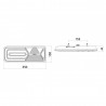 FEU ARRIERE LED 3 FONCTIONS -24V - LCR19 + CONNECTEURS ADDITIONNELS