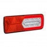 FEU ARRIERE LED 3 FONCTIONS -24V - LCR19 + CONNECTEURS ADDITIONNELS