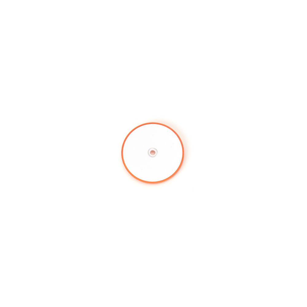 Catadioptre Rond Orange Narbonne Accessoires - Diamètre 61 Mm - Pour Vélo, Remorque, équipement De Signalisation