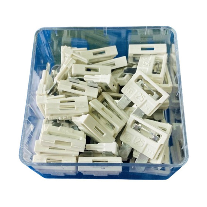 Fusible standard a broches - 25A (par 50) - Fusibles et porte-fusibles