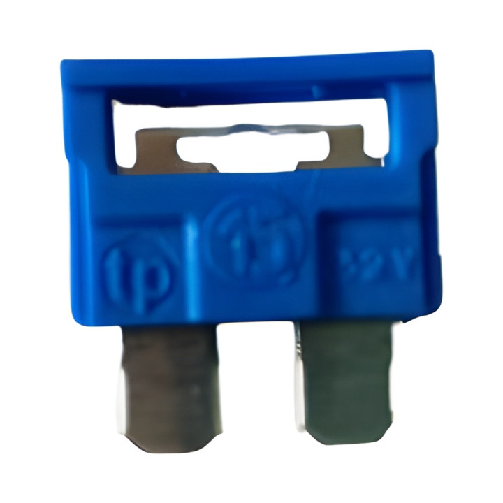 Fusible standard a broches - 15A (par 50) - Fusibles et porte-fusibles