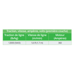 Treuil 12V 5445KG
