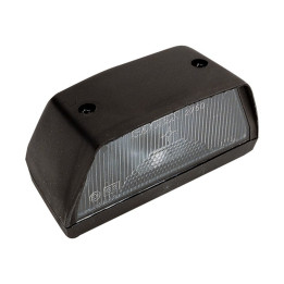 Éclaireur de Plaque SACEX 2750 - Dimensions 107x57x55 mm - Ampoule 12V 5W