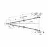 PAIRE DE FLECHE EN V 251T