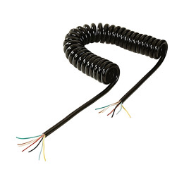 Cordon spirale nu 7 conducteurs - 10 m