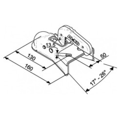 BOITIER ATTELAGE AK750 V PLUS