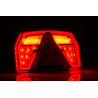 FEU ARRIERE  3 fonctions à LED 12V