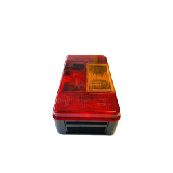 Feu Arrière Gauche 4 Fonctions RADEX 5001 avec Éclaireur de Plaque - 12V