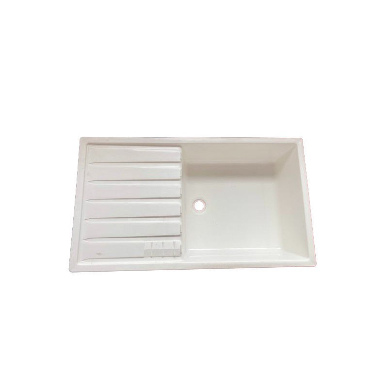 Evier plastique blanc - 600 x 340