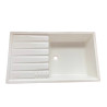 Evier plastique blanc - 600 x 340