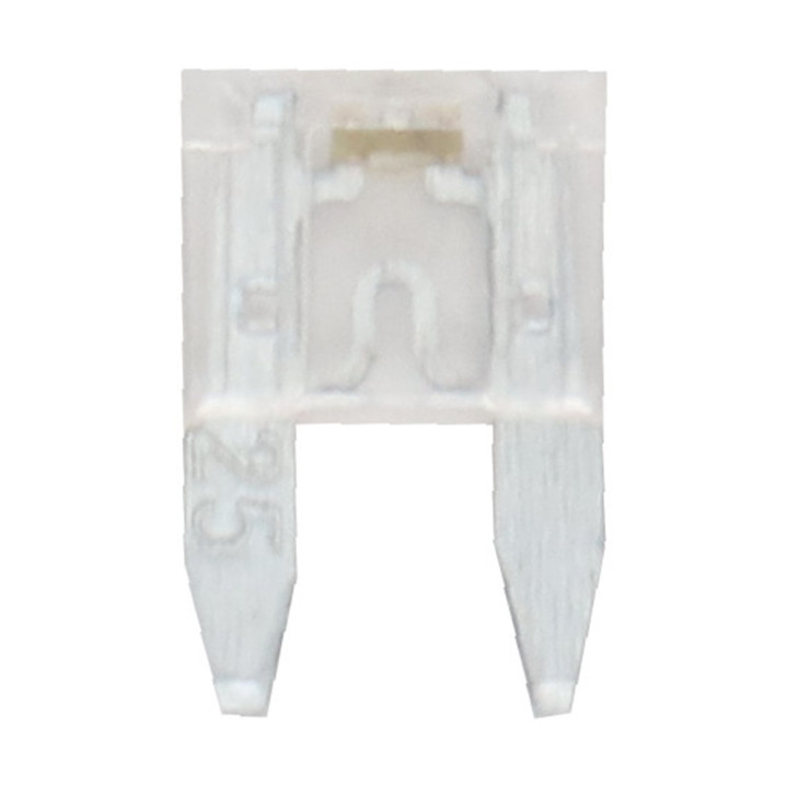 Fusible mini a broches - 25A (par 50) - Fusibles et porte-fusibles