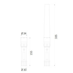 Mini Lampe Torche rechargeable