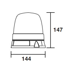 Gyrophare Halogène ASPOCK