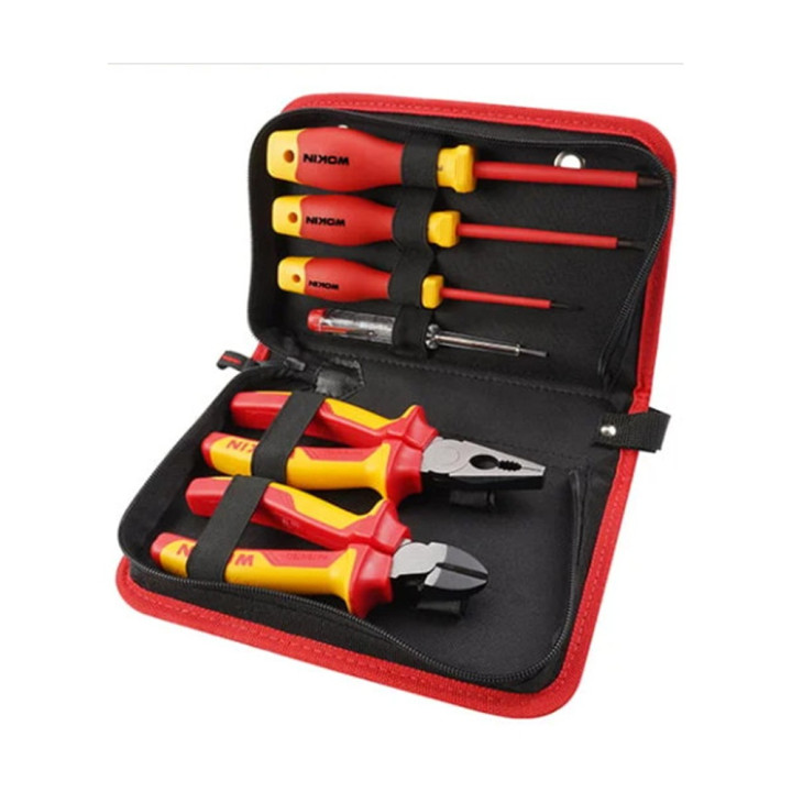 ENSEMBLE D'OUTILS A MAIN ISOLES 6 PIECES - PREMIUM