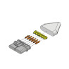 Connecteur Superseal male 6 voies