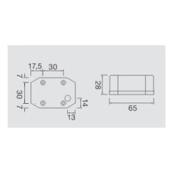 Feu De Position LED Blanc Flexipoint - ASPOCK