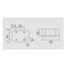 Feu De Position LED Blanc Flexipoint - ASPOCK