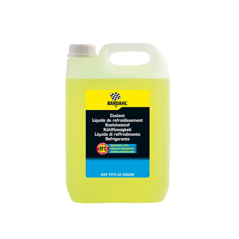 Liquide de refroidissement universel - 5 Litres BARDAHL Liquide de refroidissement universel - 5 Litres BARDAHL