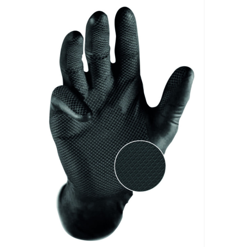 1 BOITE DE GANTS JETABLES NITRILE TAILLE M + 1 BOITE OFFERTE