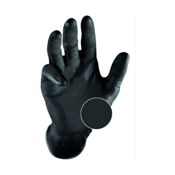 1 BOITE DE GANTS JETABLES NITRILE TAILLE M + 1 BOITE OFFERTE