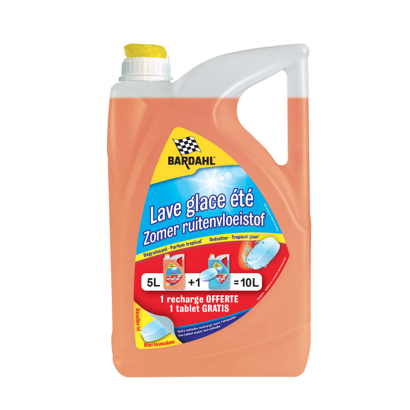 LAVE GLACE ETE RECHARGEABLE 5L + 1 PASTILLE OFFERTE LAVE GLACE ETE RECHARGEABLE 5L + 1 PASTILLE OFFERTE