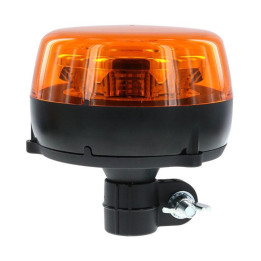 GYROPHARE LED ATLAS - TIGE RIGIDE - AMBRE