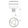 GYROPHARE LED - TIGE FLEXIBLE
