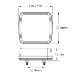 FEU ARRIERE GAUCHE LED MULTIFONCTIONS