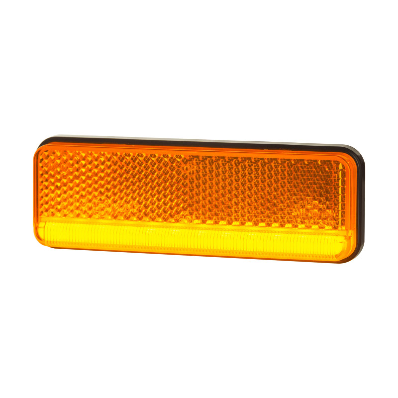 FEU DE GABARIT LED ORANGE SLIM 12/24V FEU DE GABARIT LED ORANGE SLIM 12/24V