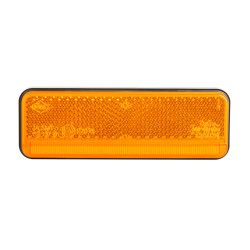 FEU DE GABARIT LED ORANGE SLIM 12/24V